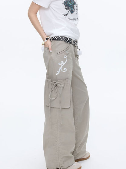 Vine Shirring Pleats Cargo Pants【s0000016376】