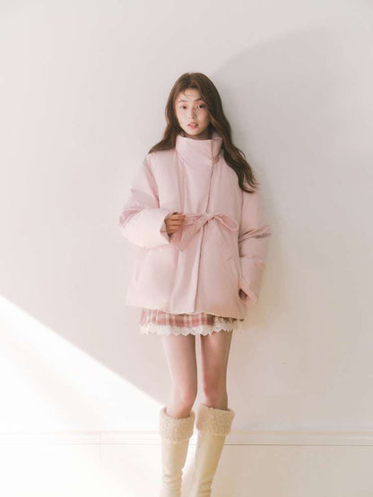 Cherry Blossom Bow Down Jacket【s0000014865】