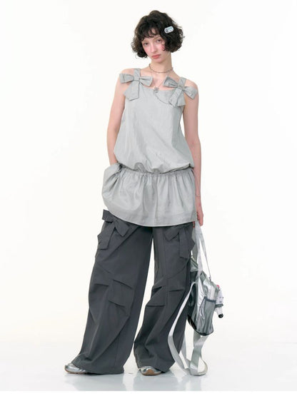 Straight casual workwear pants【s0000013375】