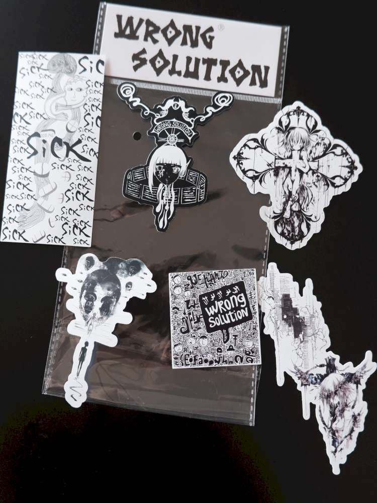 Hand Painted Thick Sticker Pack【s0000015152】