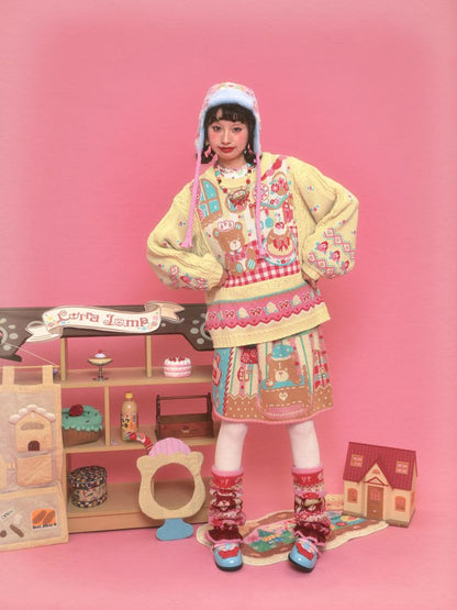 Reversible Knit Skirt【s0000011323】