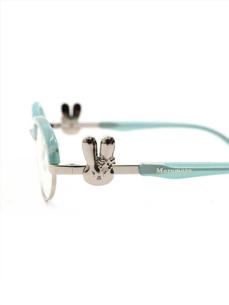 Metal Bow Rabbit Half Frame Glasses【s0000017440】