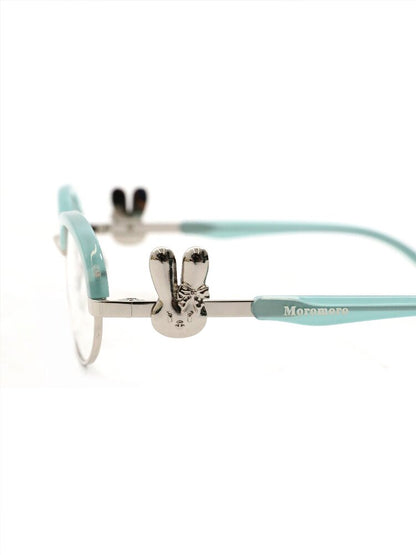 Metal Bow Rabbit Half Frame Glasses【s0000017440】