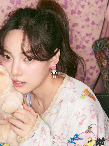 Jelly Bean Critter Stud Earrings【s0000015375】