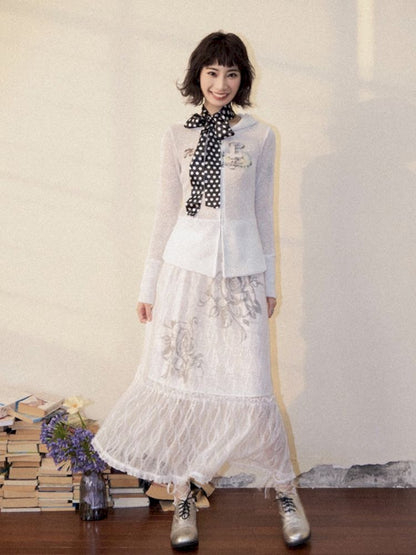 Lace Half-body Skirt【s0000012279】