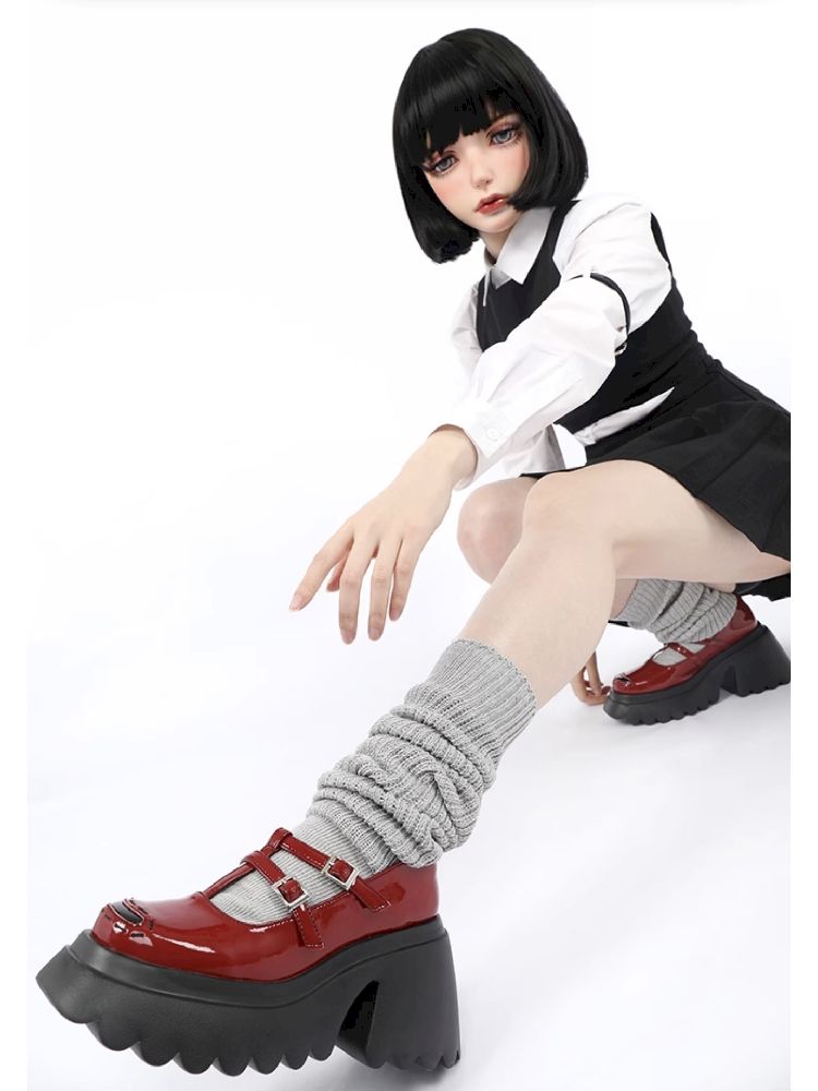 Mary Jane Thick Bottom Shoes【s0000011722】