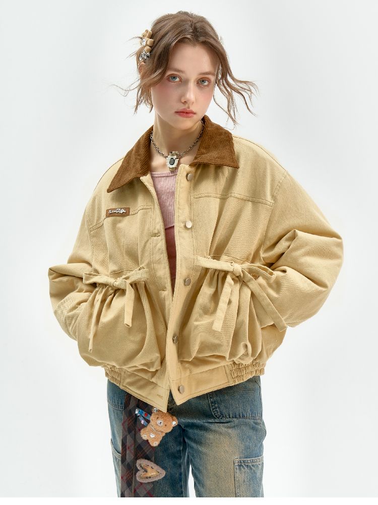 Corduroy Sandwich Cotton Barnstormer Jacket【s0000011512】