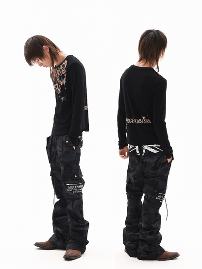 Camouflage Canvas Cargo Pants【s0000018331】