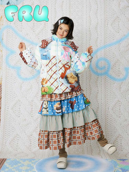 Original Cute Hooded Down Jacket【s0000014849】