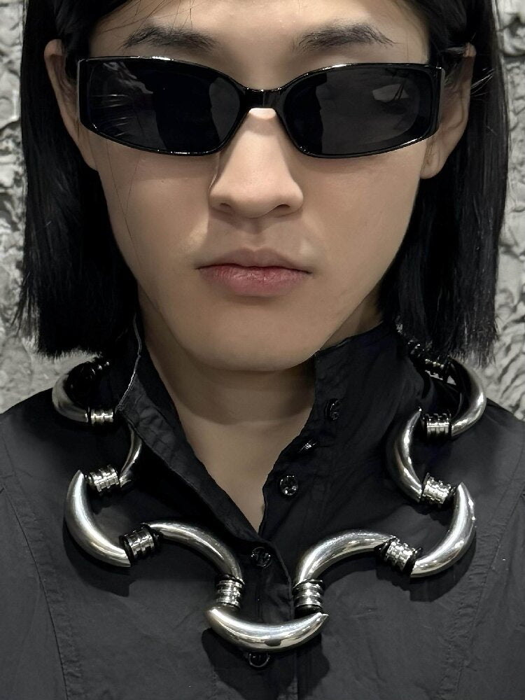 Adjustable Mechanical Futuristic Choker【s0000018875】