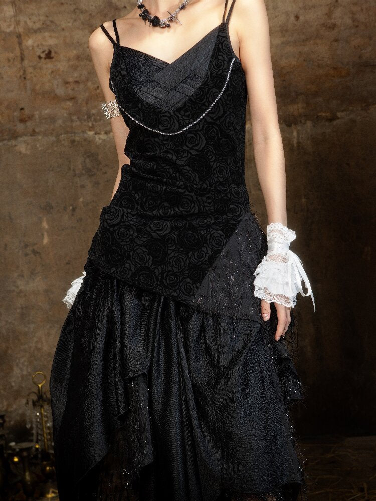 Mid Length Retro Gothic Camisole【s0000018381】