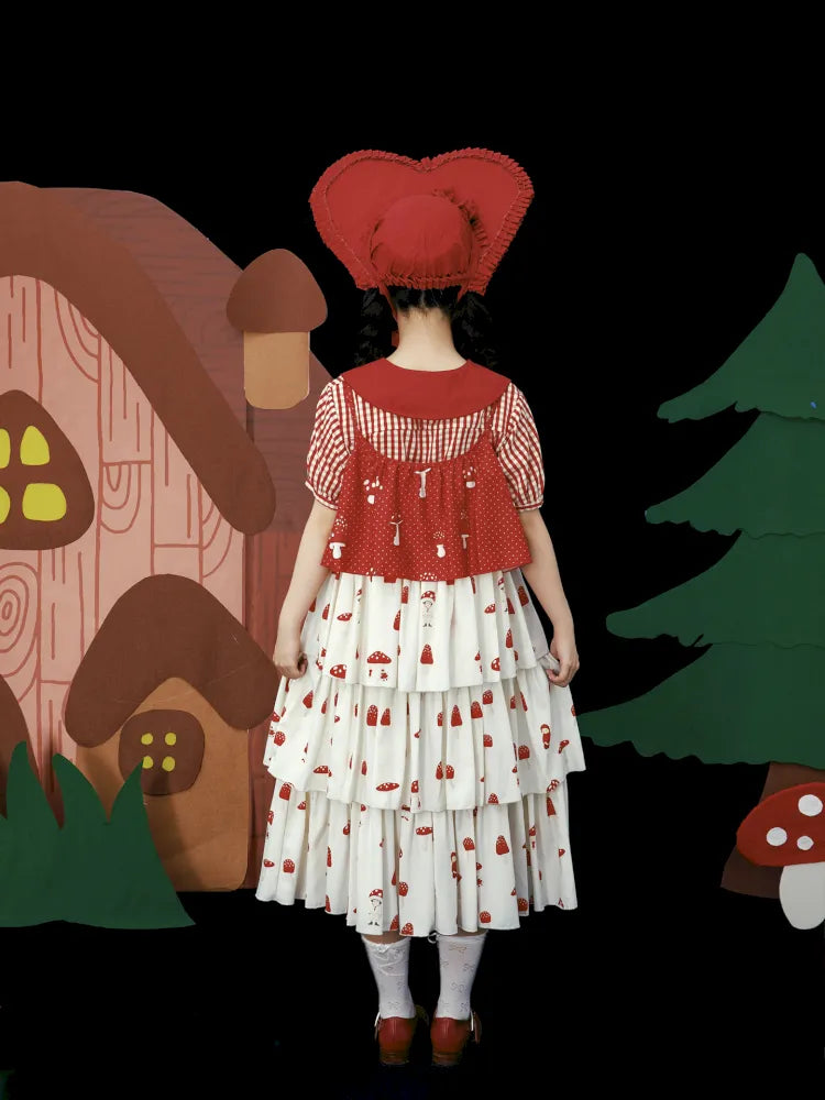 Multi-Layer Strapless Dress【s0000013933】