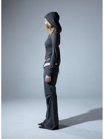 Long Sleeve Multi Bottom T-Shirt【s0000011276】