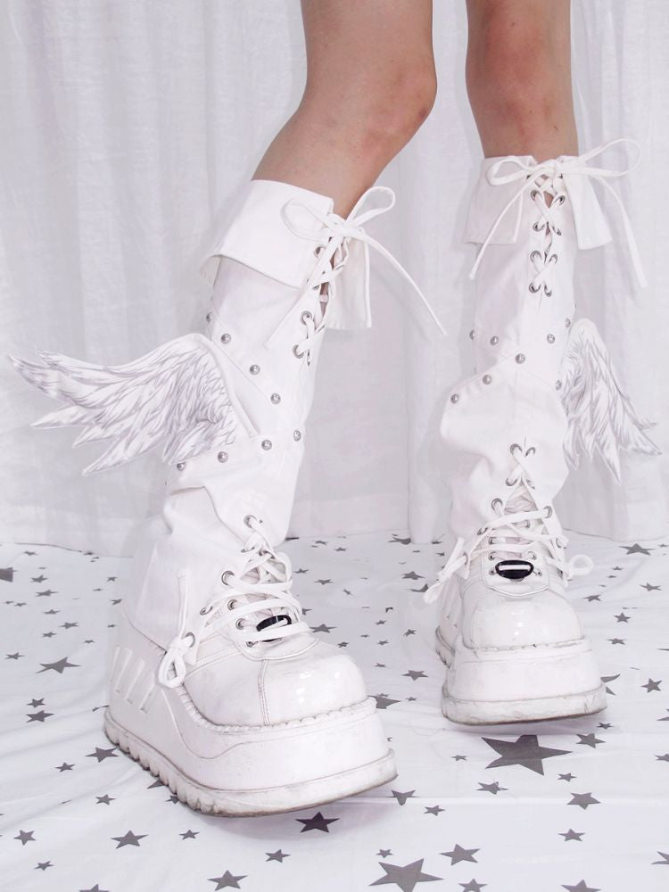 Angel Wings Leg Warmers【s0000013879】 – SCULTURE（エスカルチャー）