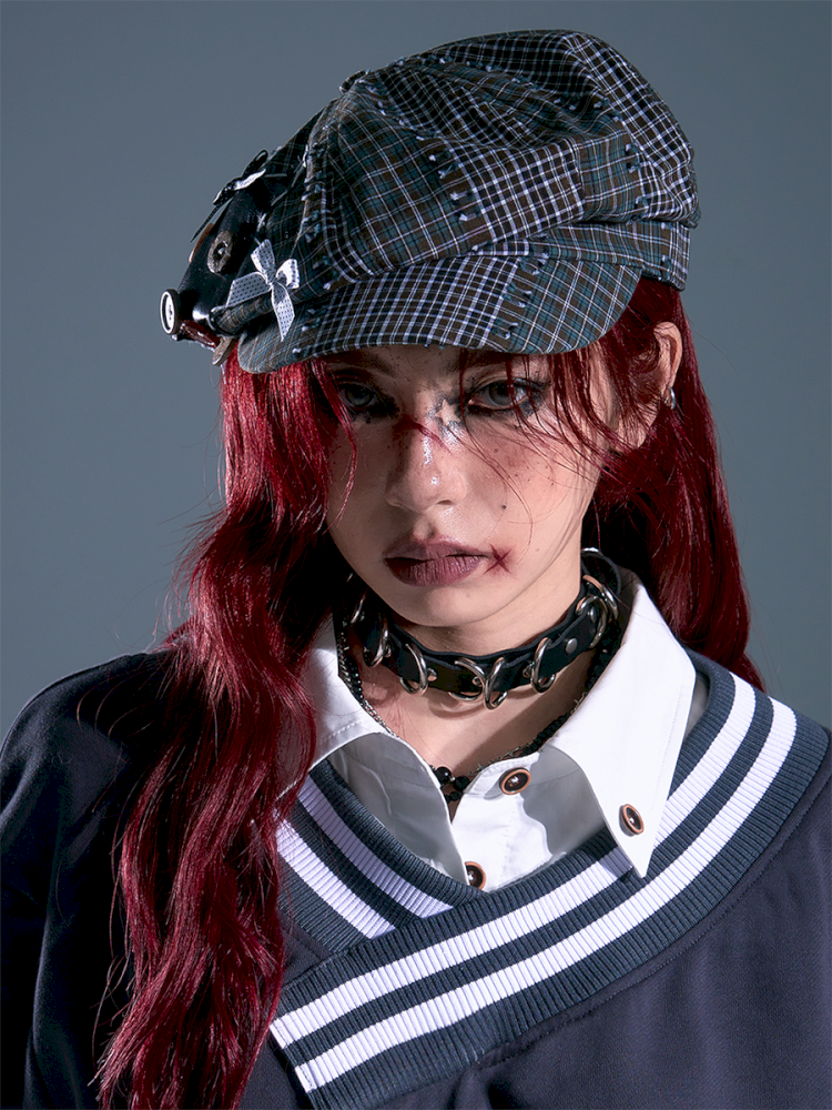 Flatters Face Shape Handcrafted Octagonal Hat【s0000013915】