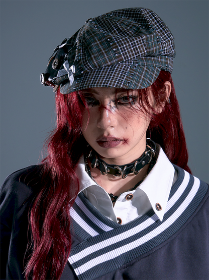 Flatters Face Shape Handcrafted Octagonal Hat【s0000013915】
