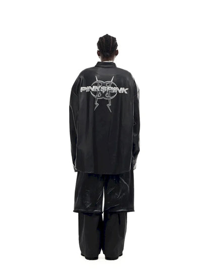 Mirror Concept PU Leather Jacket【s0000014002】