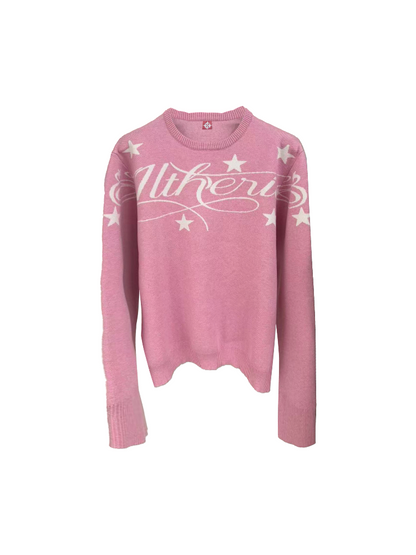 Jacquard Merino Wool Sweater【s0000018232】