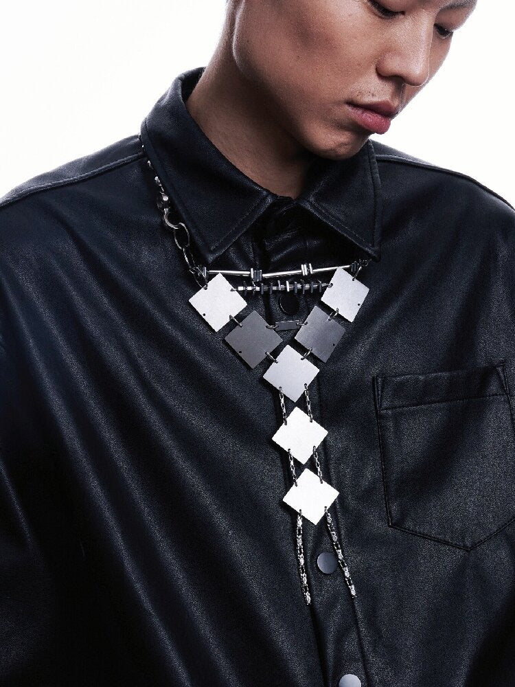 RoboCop Punk Trendy Body Chain Tie【s0000018826】