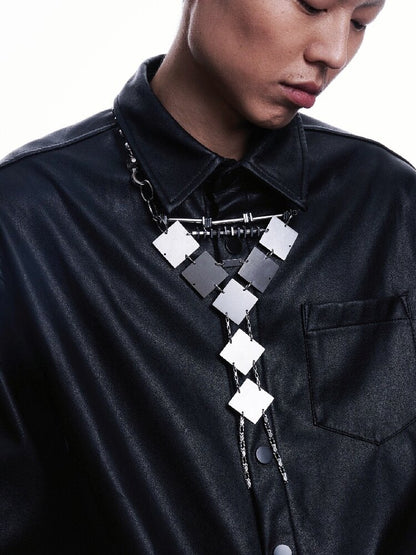 RoboCop Punk Trendy Body Chain Tie【s0000018826】