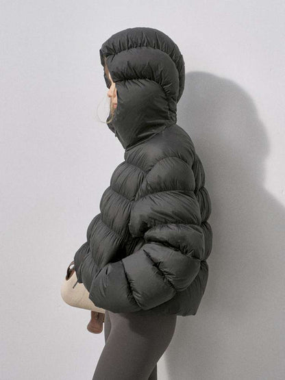 Velvet White Duck Down Jacket【s0000015219】