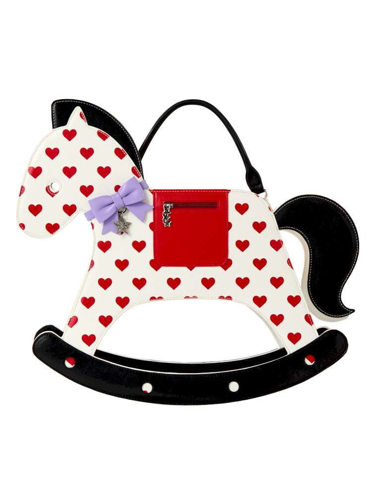 Horse Rolling Trojan Tote Bag【s0000015381】