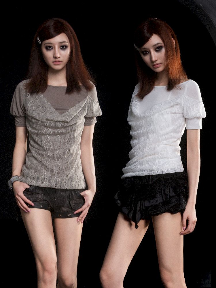 Bubble short sleeve t-shirt【s0000012309】