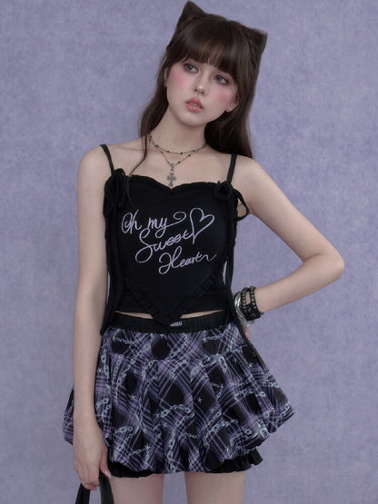 Star Chain Floral Bud Skirt Pants【s0000017271】