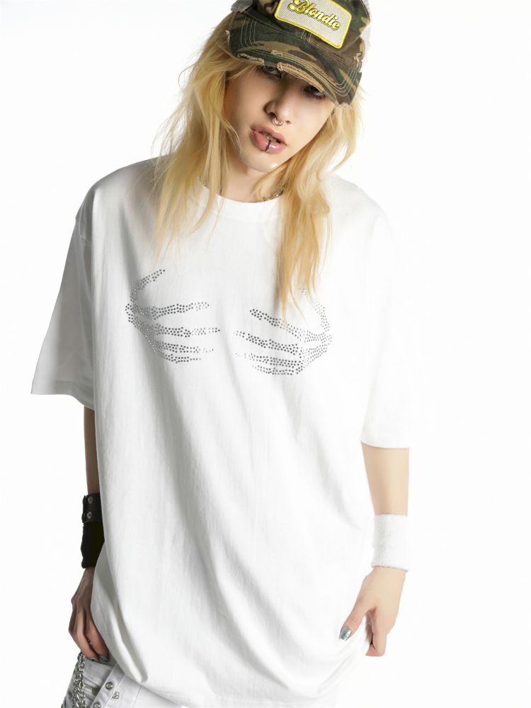 Loose Peplum T-Shirt【s0000012454】