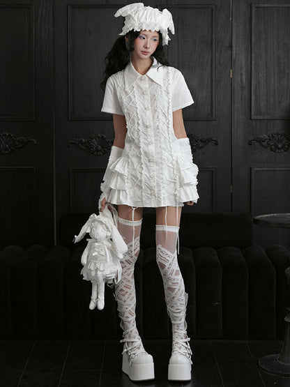 Gothic Strappy Lolita Socks【s0000018185】