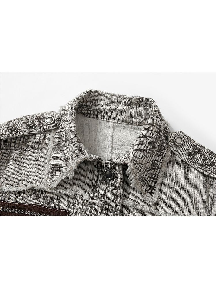 Washed Raw Edge Workwear【s0000011822】