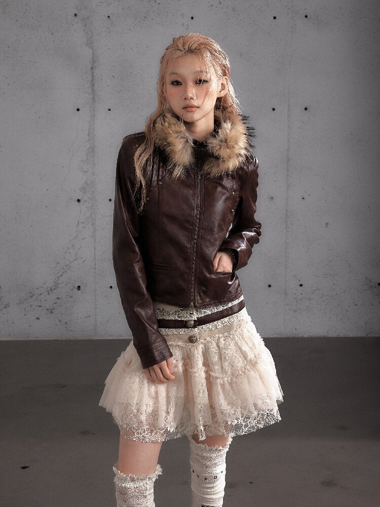 Genuine Fur Warm Furry Scarf【s0000019158】