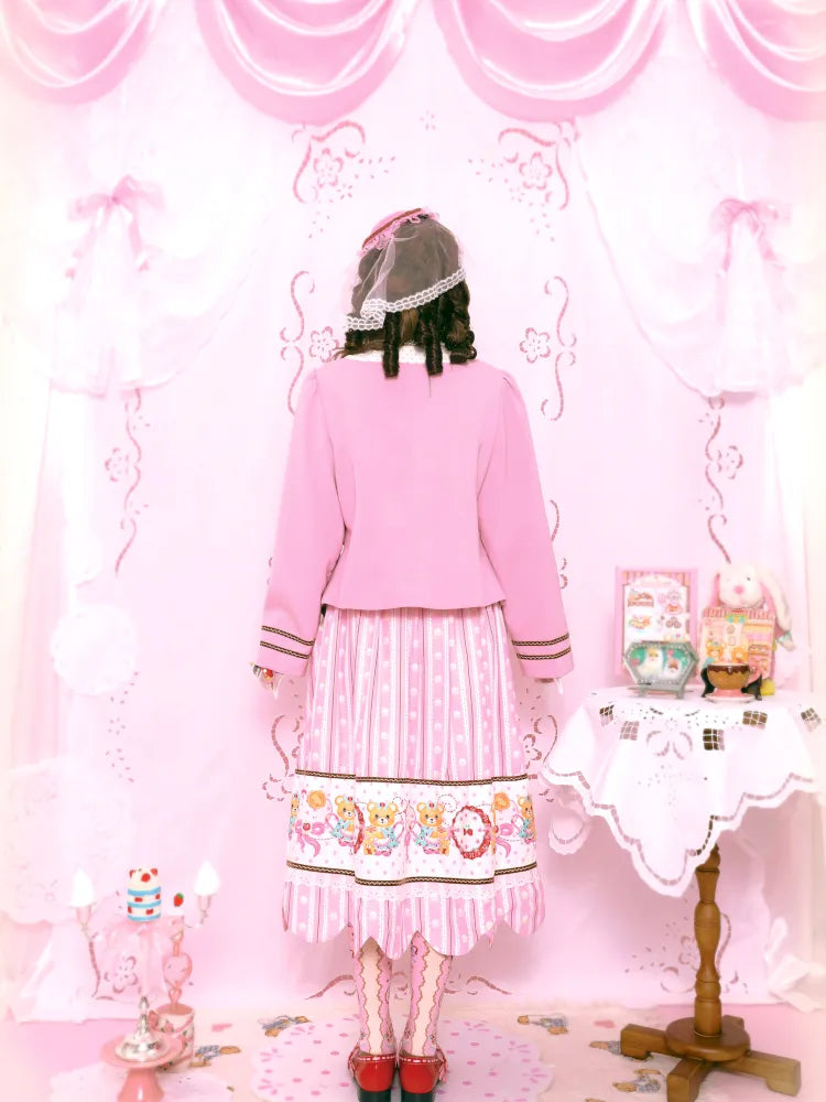 Patchwork Embroidered Tea Break Blazer【s0000014160】