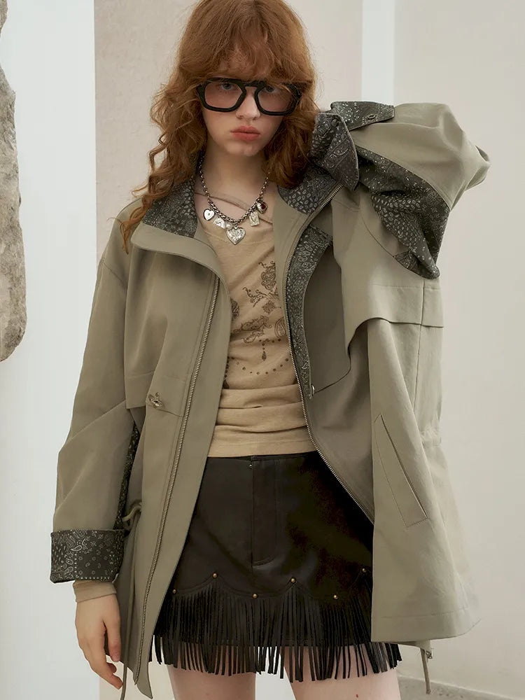 Mid-Length Trench Coat【s0000014078】