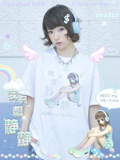 Sparkling Print Short Sleeve Tee【s0000017130】
