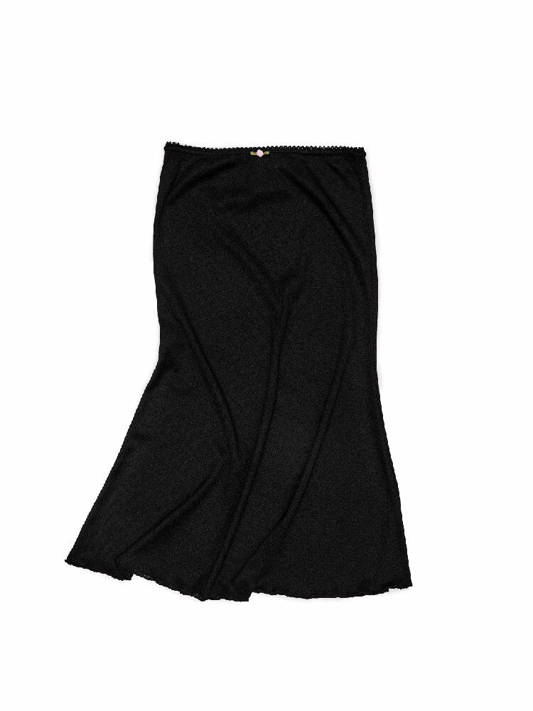 Jacquard Knitted Vest Midi Skirt【s0000016904】