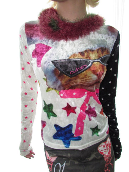 Cat Candy Paper Velvet Base Top【s0000018673】