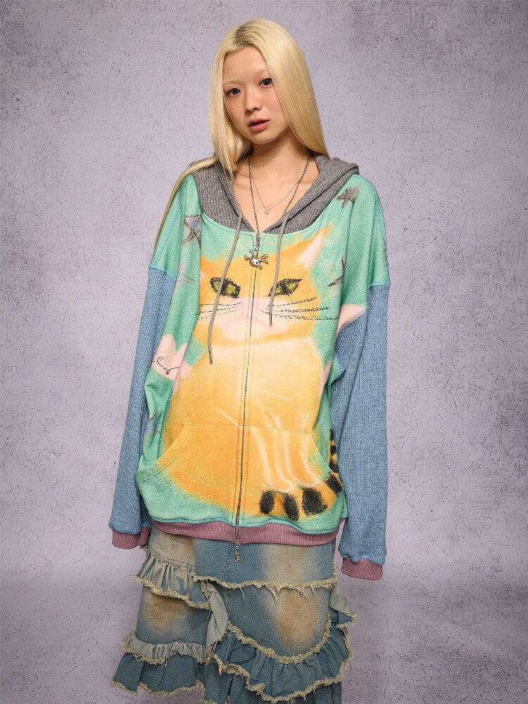 Mysterious Elf Cat Sweatshirt【s0000019144】