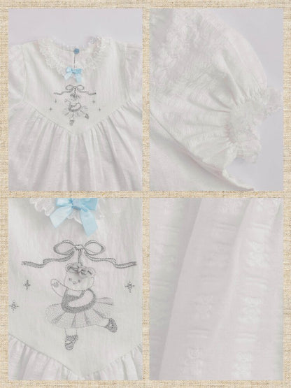 Vintage Plaid Embroidered Shirt【s0000017483】