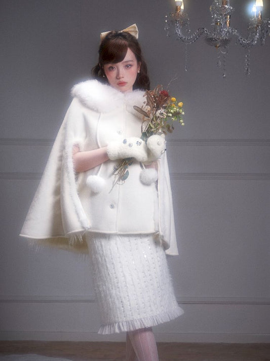 GOBES PATCFORK FR SHAWL KAPE [S0000005338]