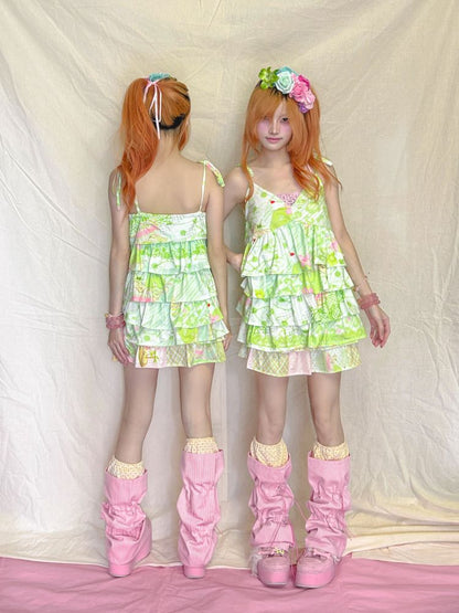 Multi-Layer Cake Lace Camisole【s0000013229】