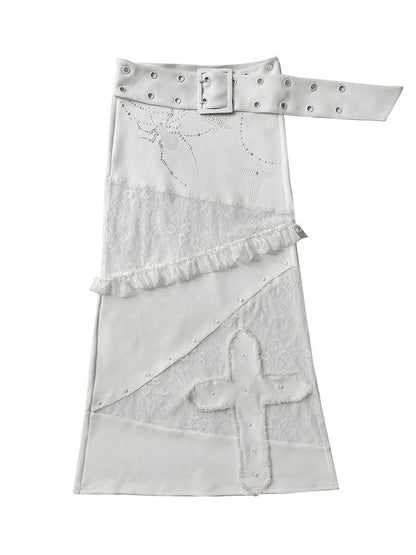 Low waist thin straight long skirt【s0000012381】