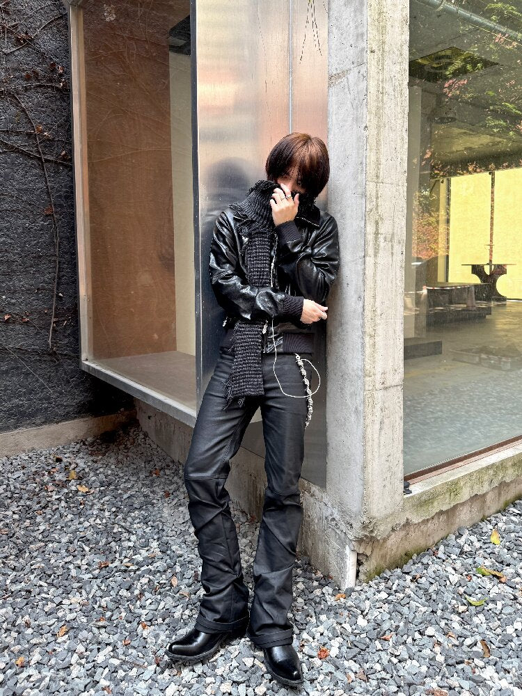 Dark Wind Star Patchwork Zip Jacket【s0000018205】
