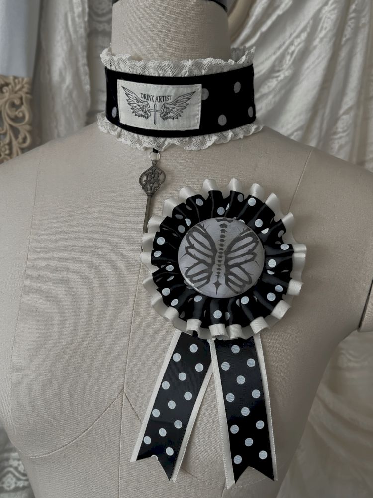 Polka Dot Collar Polka Dot Badge【s0000013530】