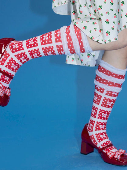 Calf Socks Ruffle 3 Pairs【s0000012450】