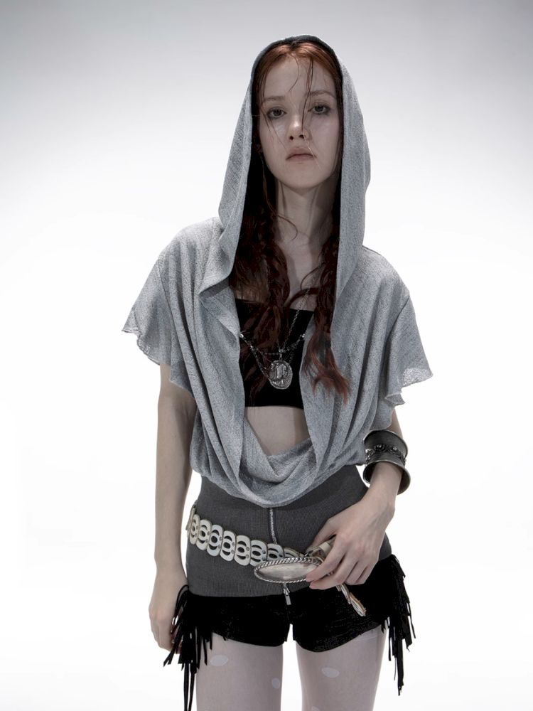 Batwing Sleeve Short-Sleeved T-Shirt【s0000012706】