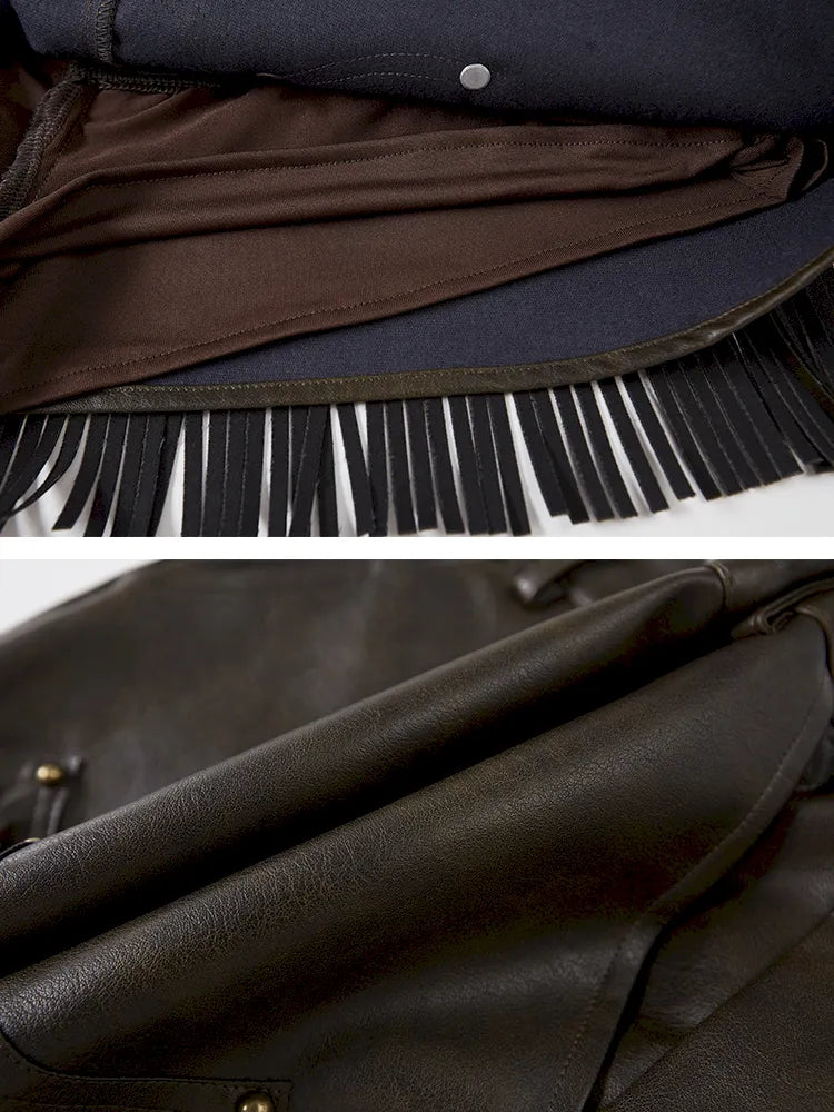 Fringe-Trimmed Mini Skirt【s0000014048】
