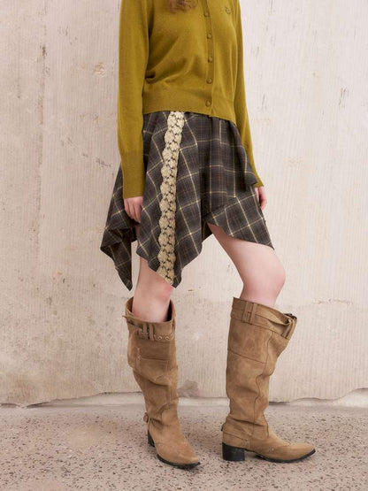 Puppy Kissing Bear Sweater Skirt【s0000015068】