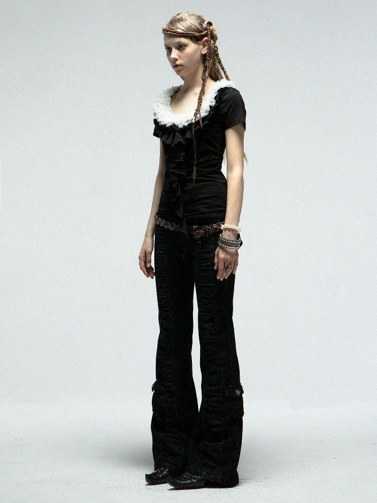 Slim Micro Flare Jeans【s0000012206】