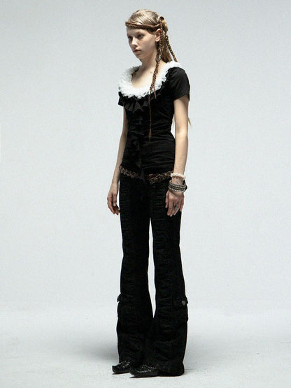 Slim Micro Flare Jeans【s0000012206】